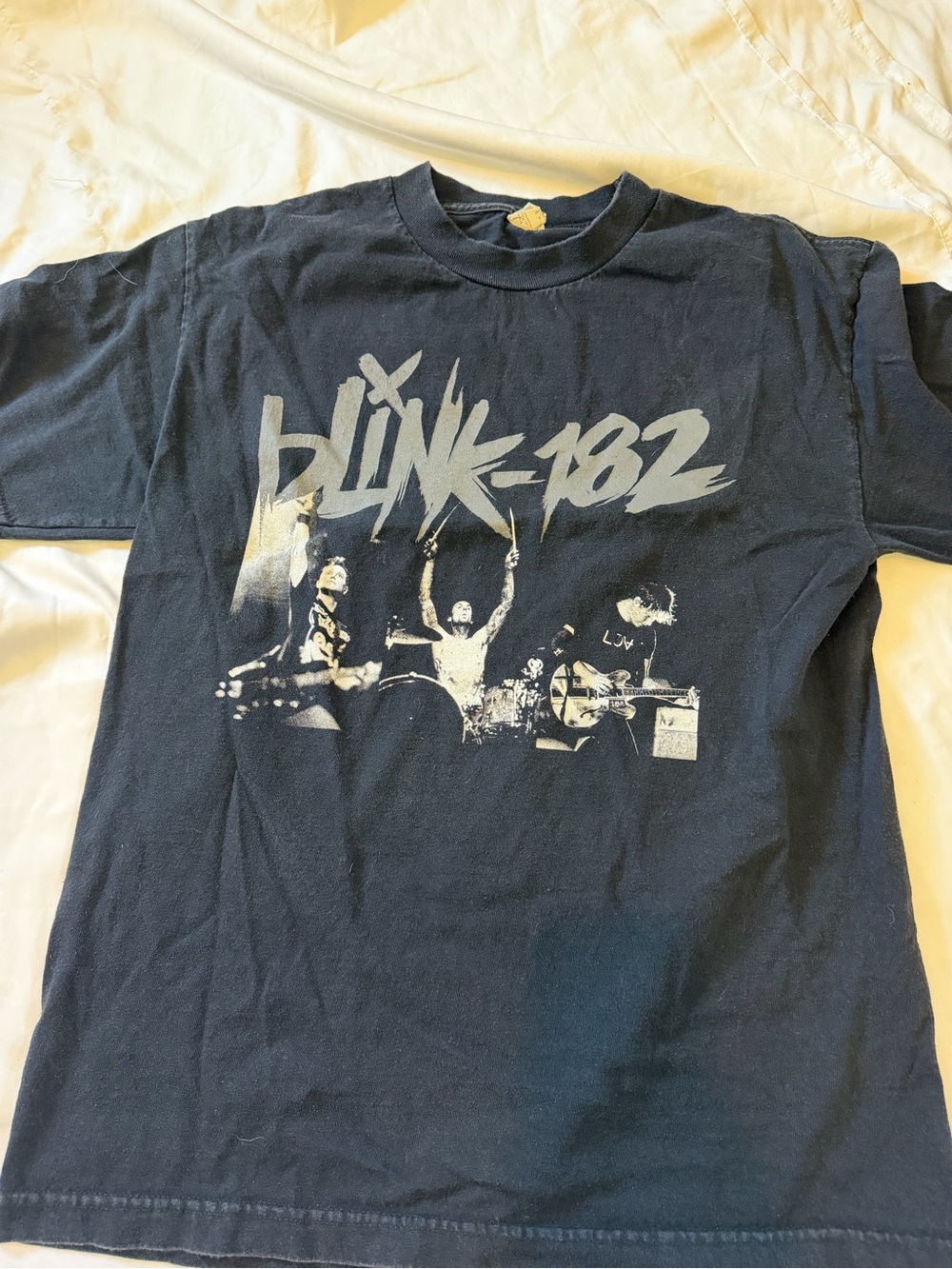 Blink-182 Black Graphic Short Sleeve Band Tee